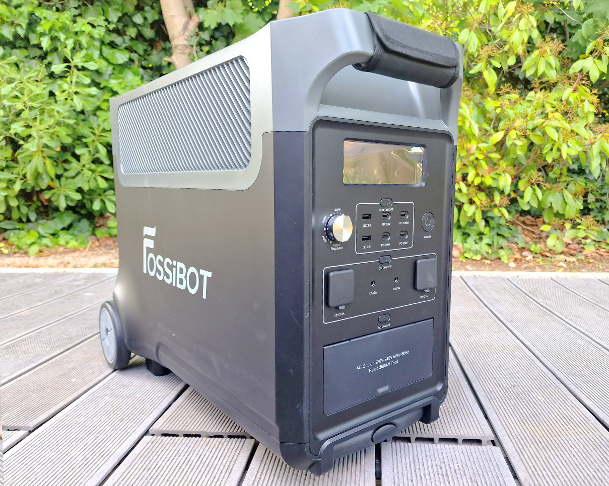 Test station électrique Fossibot F3600: un concentré de puissance