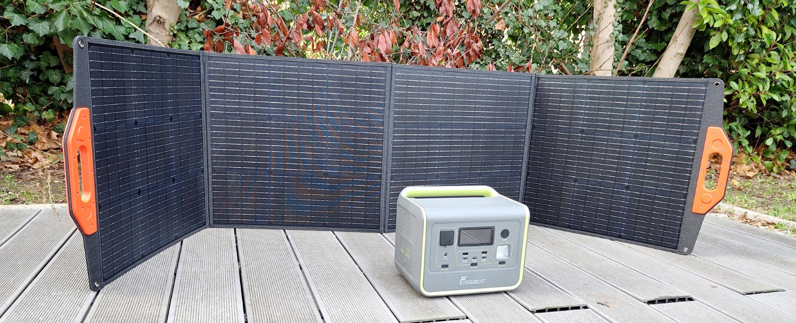 Test station électrique solaire FOSSiBOT F800 + SP200: petite et pratique