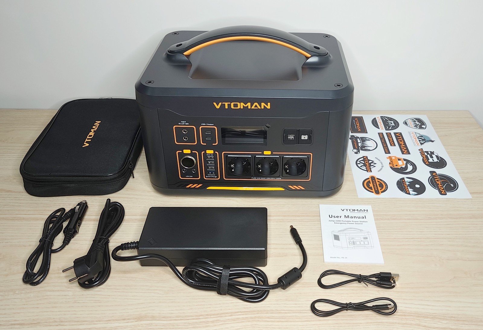 Test station électrique VTOMAN Jump 2200: compacte et efficace
