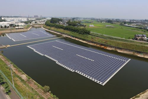 La plus grande centrale photovoltaïque flottante mondiale