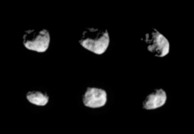 La sarabande d'Hypérion autour de Saturne