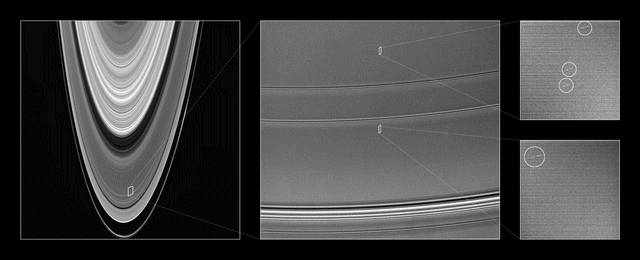 Découverte de lunes d’un nouveau genre dans les anneaux de Saturne