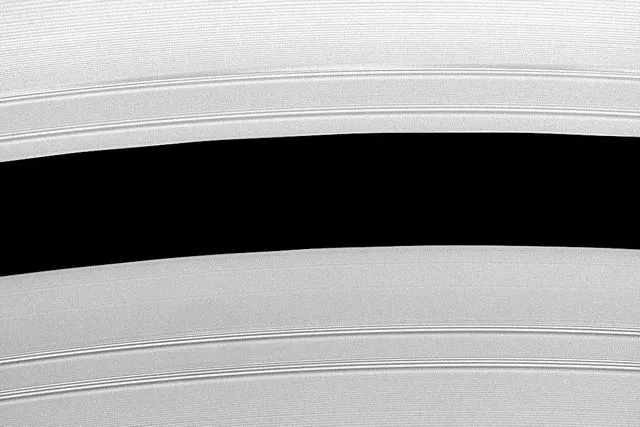 Effets de résonance sur les anneaux de Saturne