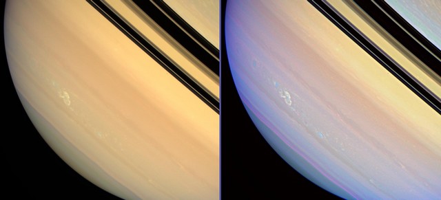 La sonde Cassini à la poursuite d’une tempête sur Saturne
