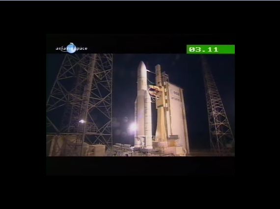 Lancement cette nuit de deux satellites par une Ariane 5 ECA - Maj