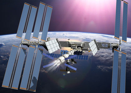 L’ATV rehausse l’orbite de la Station Spatiale Internationale (ISS)