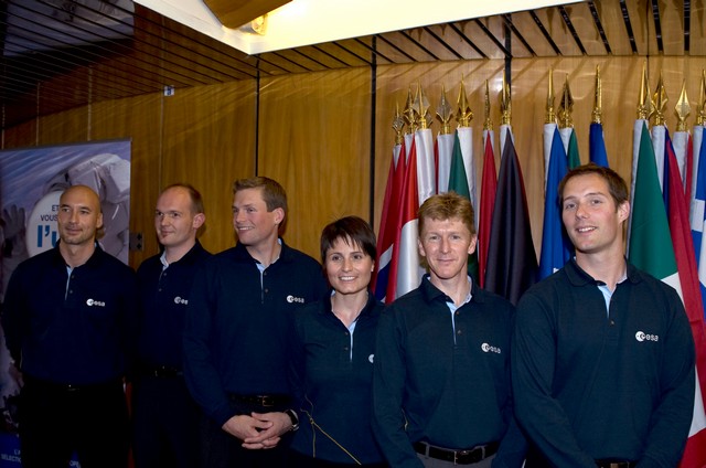 Présentation des nouveaux astronautes de l’ESA