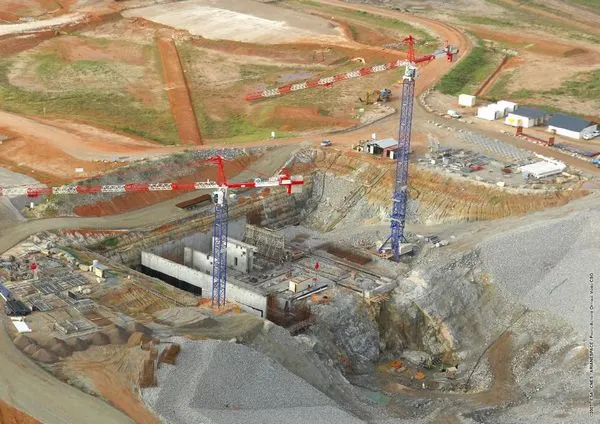 Inauguration du chantier Soyouz en Guyane