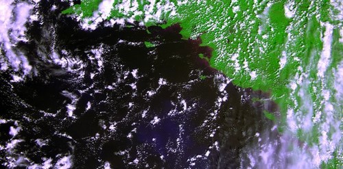L'ouest de la France, première image de PROBA-V