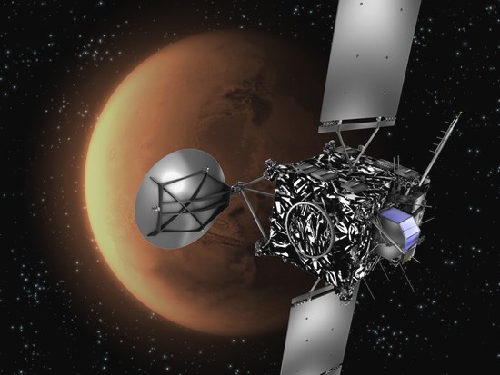 La sonde Rosetta en ligne pour son survol de Mars