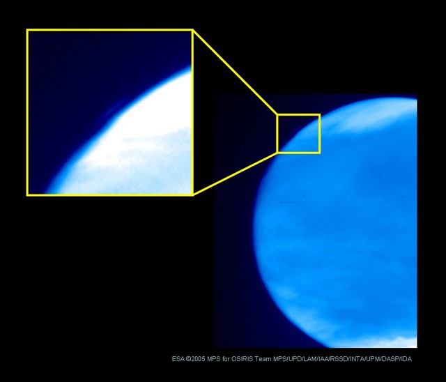 La sonde cométaire Rosetta observe de près la planète rouge