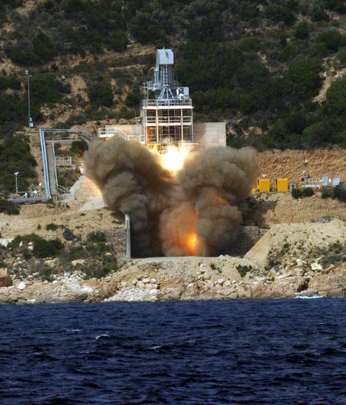Le moteur du deuxième étage de Vega subit son baptême du feu
