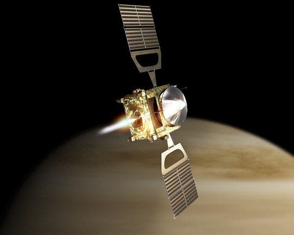 Objectif en vue pour la sonde européenne Venus Express