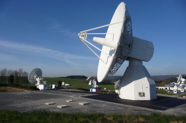 Inauguration à Redu des installations Galileo IOT (In-Orbit Testing)