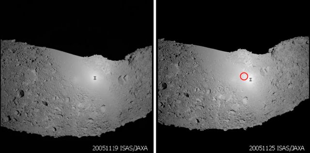 La sonde Hayabusa collecte avec succès des échantillons de son astéroïde