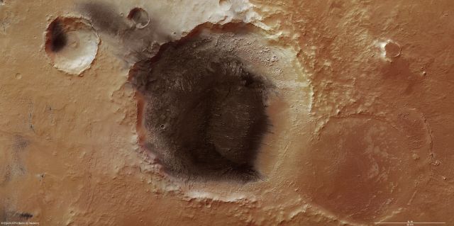 Mars: cendres volcaniques dans Meridiani Planum