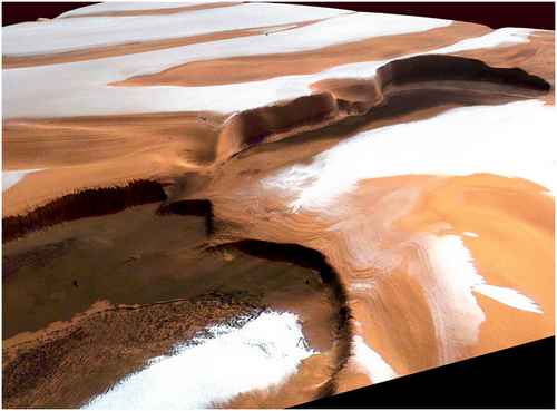 Mars Express: bilan d'activités sur Mars en photos