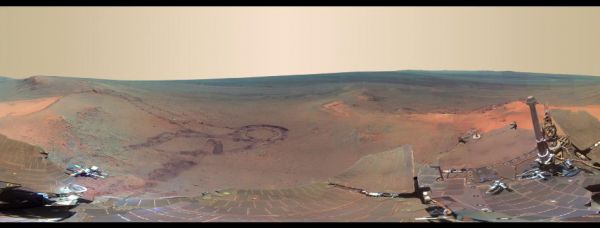 Le rover Opportunity est toujours en activité