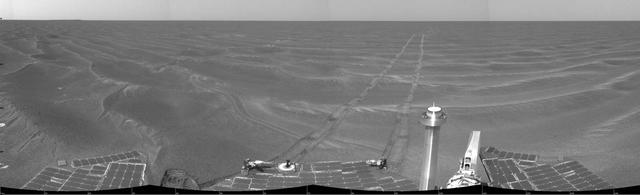 Nouveau record pour le robot Opportunity et recalibrage des données