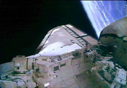 Programme chargé pour l'équipage de la navette spatiale Discovery