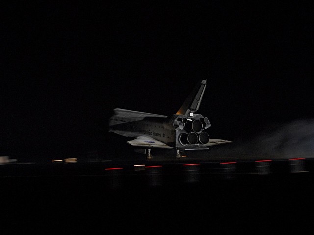 Retour sur Terre de la navette Endeavour