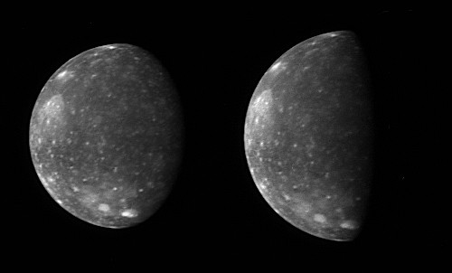 Sonde New Horizons : deux photos de Callisto en passant