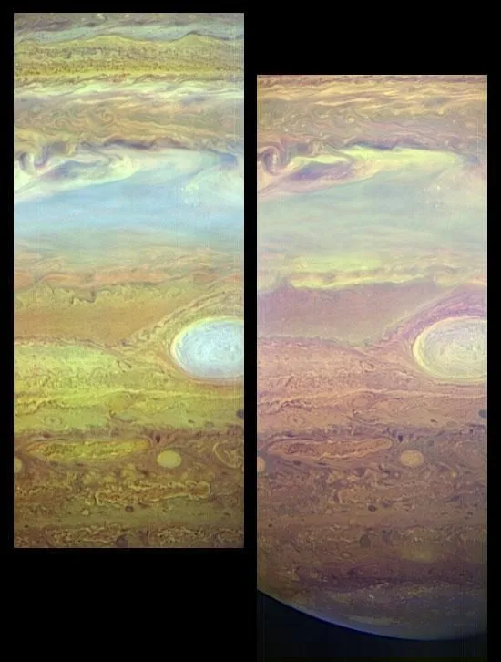 Le spectre des tempêtes de Jupiter