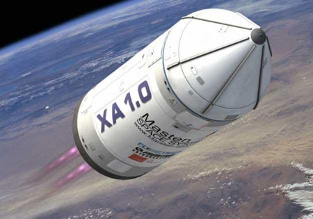 Masten Space Systems: première compagnie spatiale privée low cost ?