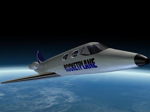 Rocketplane vise un premier vol spatial commercial en 2007