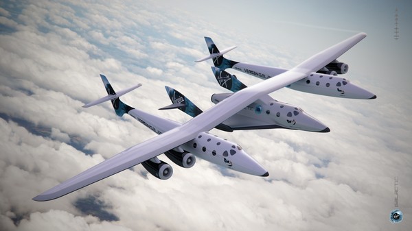 LauncherOne: le WhiteKnightTwo lancera des petits satellites