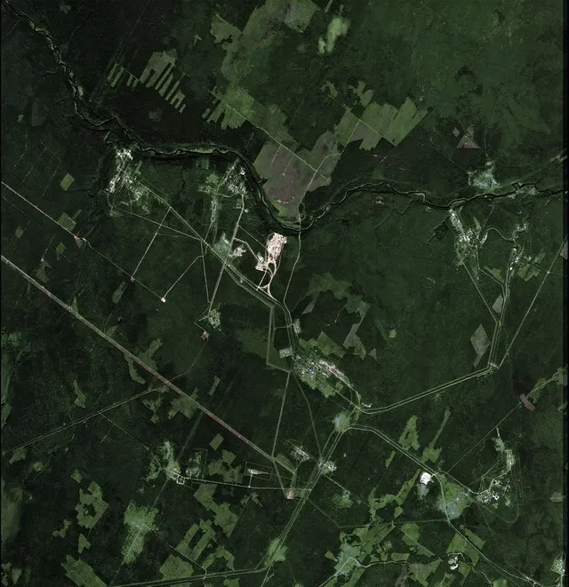 Le Cosmodrome de Plesetsk vu de l’espace