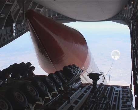 Test de largage d’une fusée par un C-17 de l’U.S.AirForce