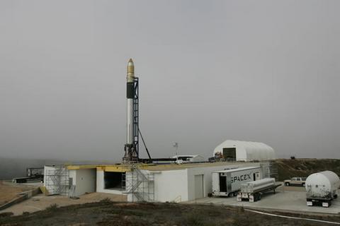 Le pas de tir de la société privée SpaceX à Vandenberg pose problème