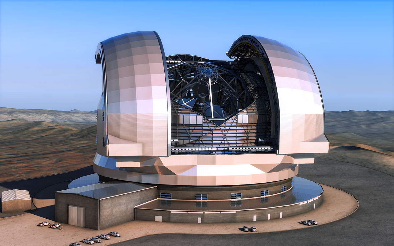 🔭 L'Extremely Large Telescope reçoit son dôme hors norme