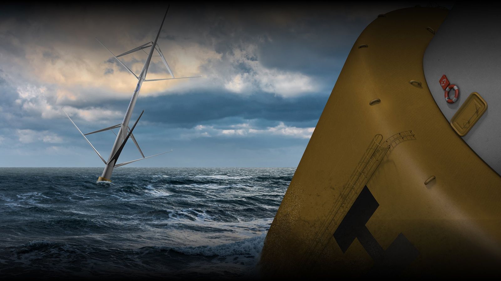 Eoliennes flottantes : vers des géants de 400 mètres !