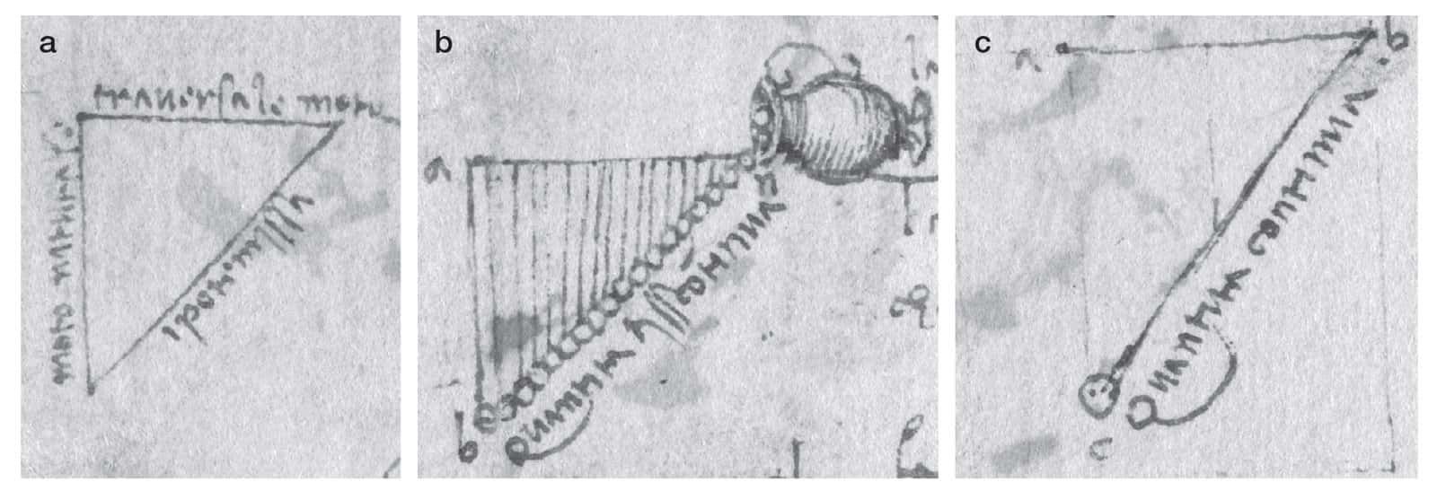 Ce codex montre que Léonard de Vinci a calculé la constante gravitationnelle avec une précision de 98%