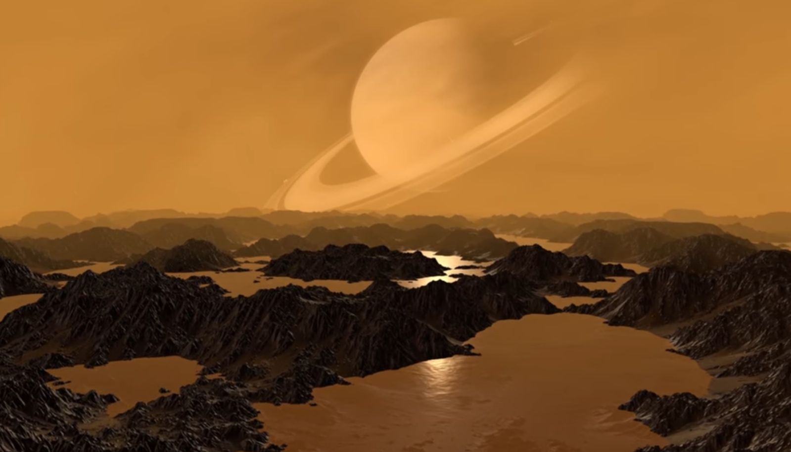 🪐 Les anneaux de Saturne et Titan reliés à une collision cataclysmique