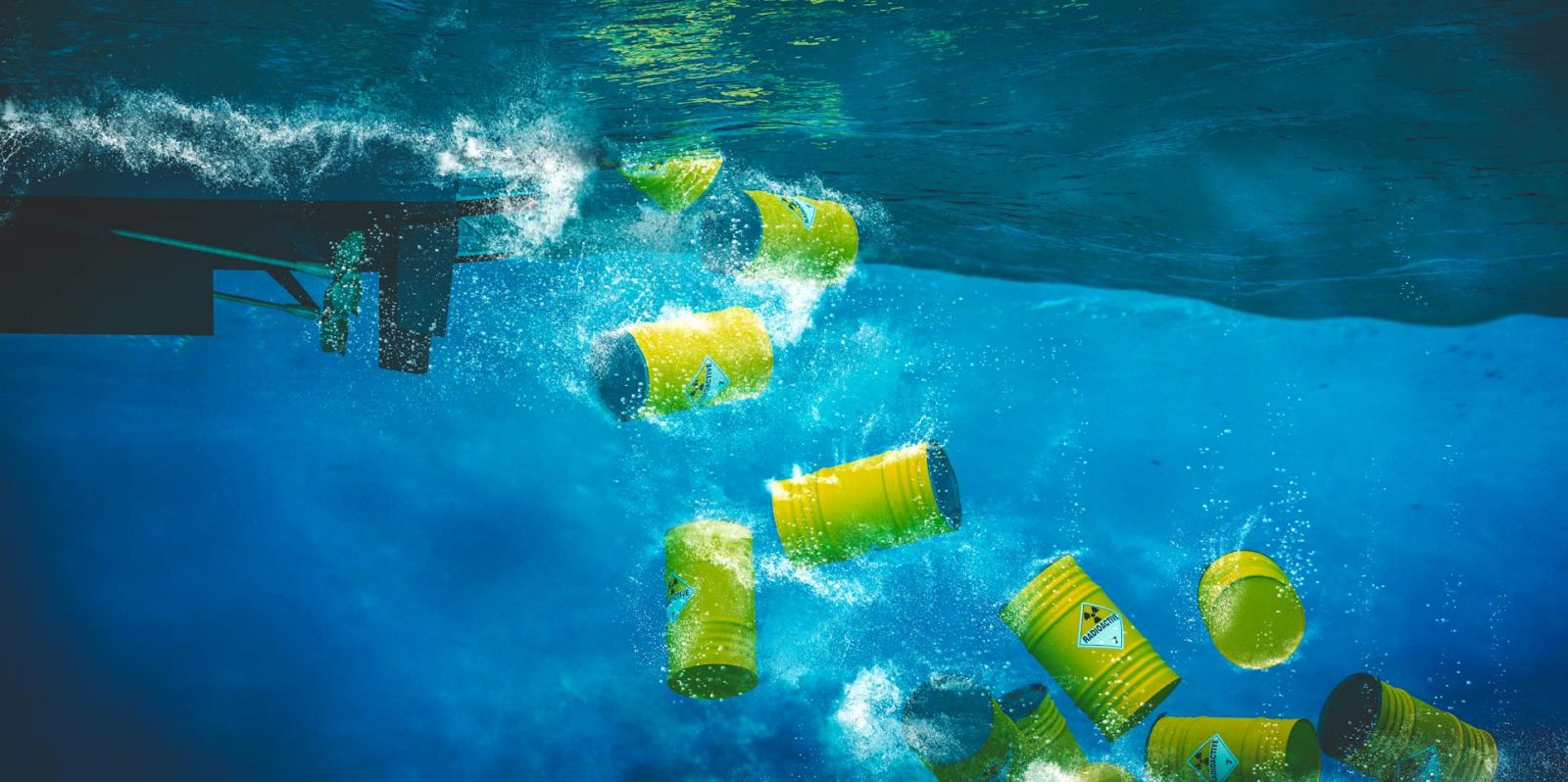 Dans les mers, des tonnes de déchets radioactifs laissés à l’abandon