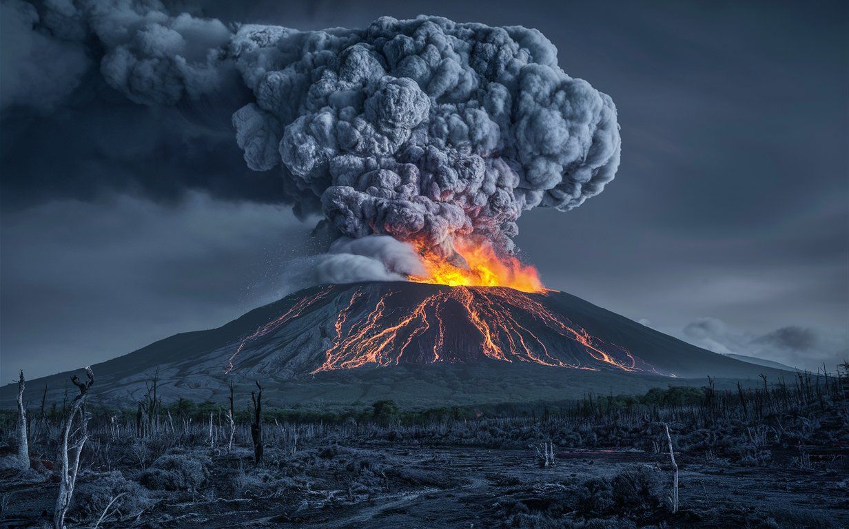 How a supervolcano dispersed humanity across the world