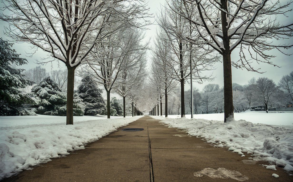 This innovative concrete naturally melts ice and snow: how?