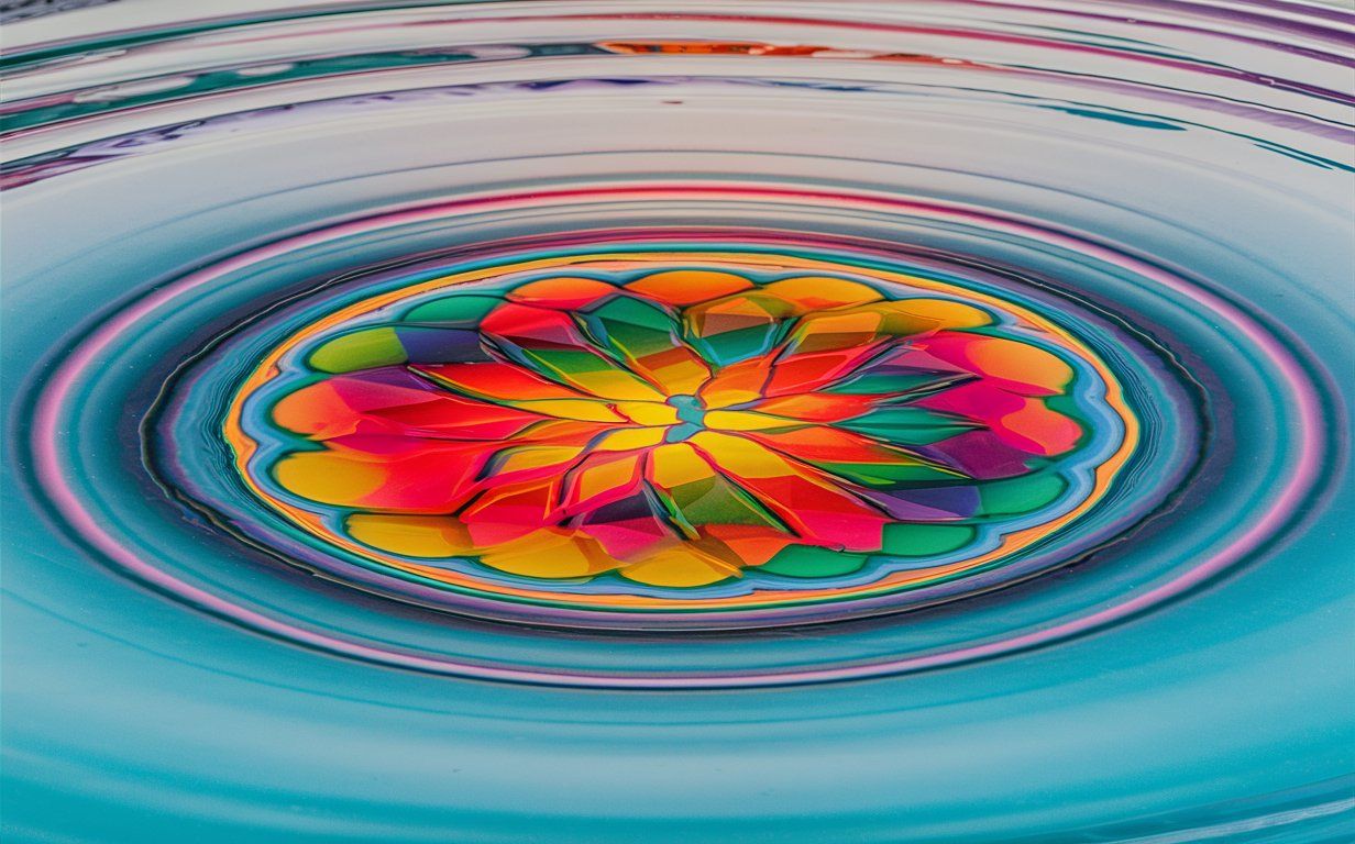 This fluid is programmable, able to change its consistency and color
