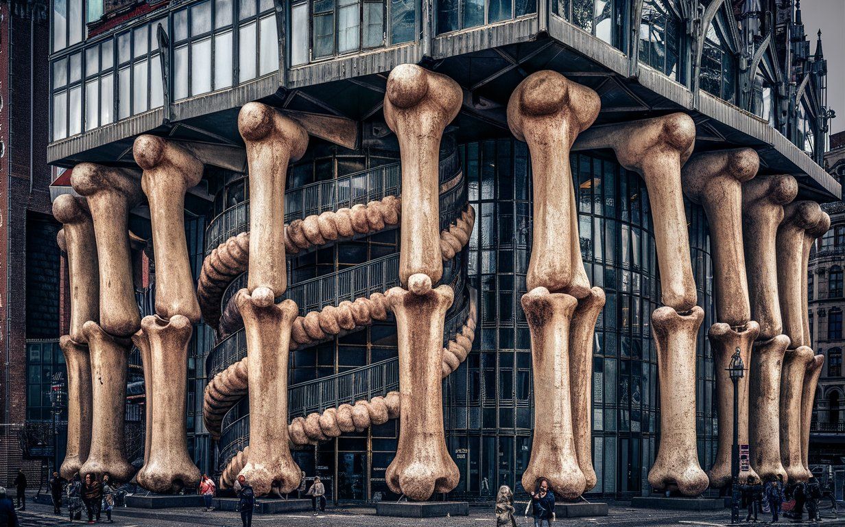 Drawing inspiration from the bones of giants for construction