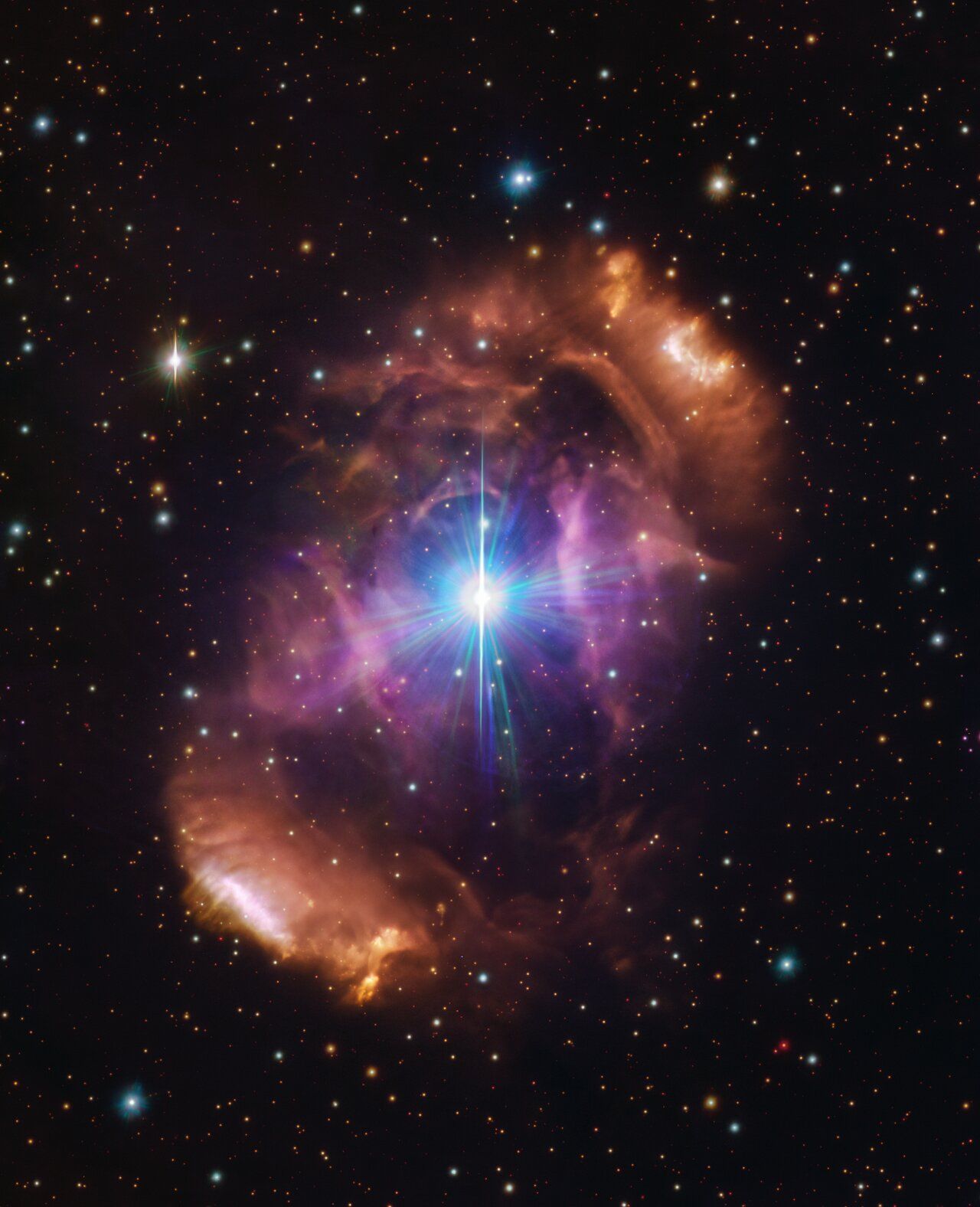 When a Trio of Stars Becomes a Duo: A Cataclysmic History Unraveled