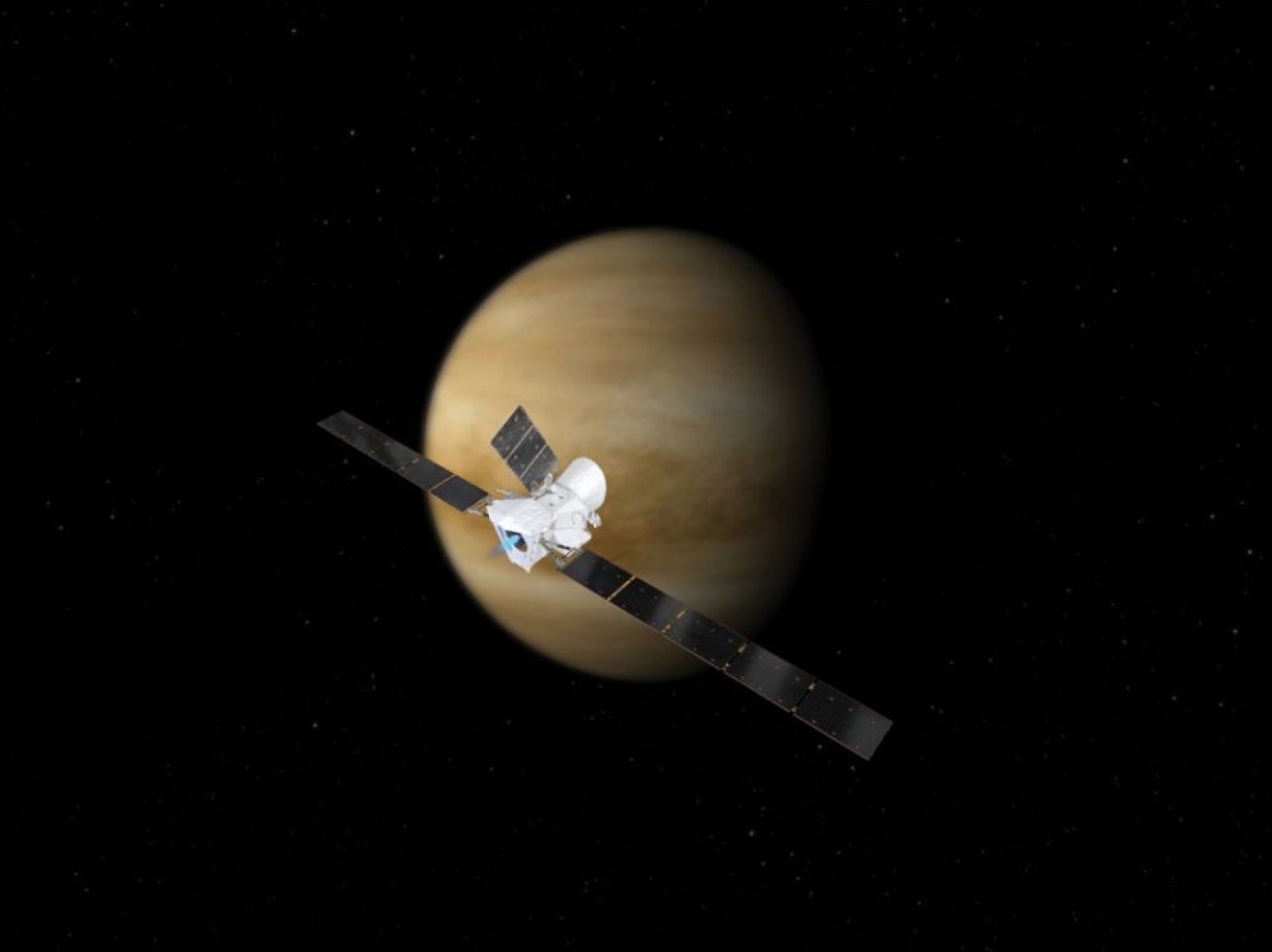 Venus' atmosphere is leaking into space