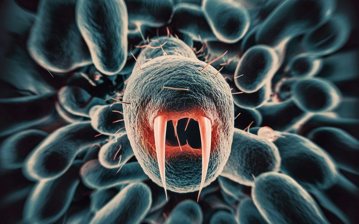 Vampire bacteria have a strange appetite for human blood
