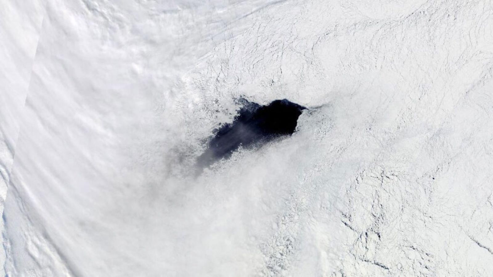 Where does this massive "hole" in Antarctica the size of a country come from?