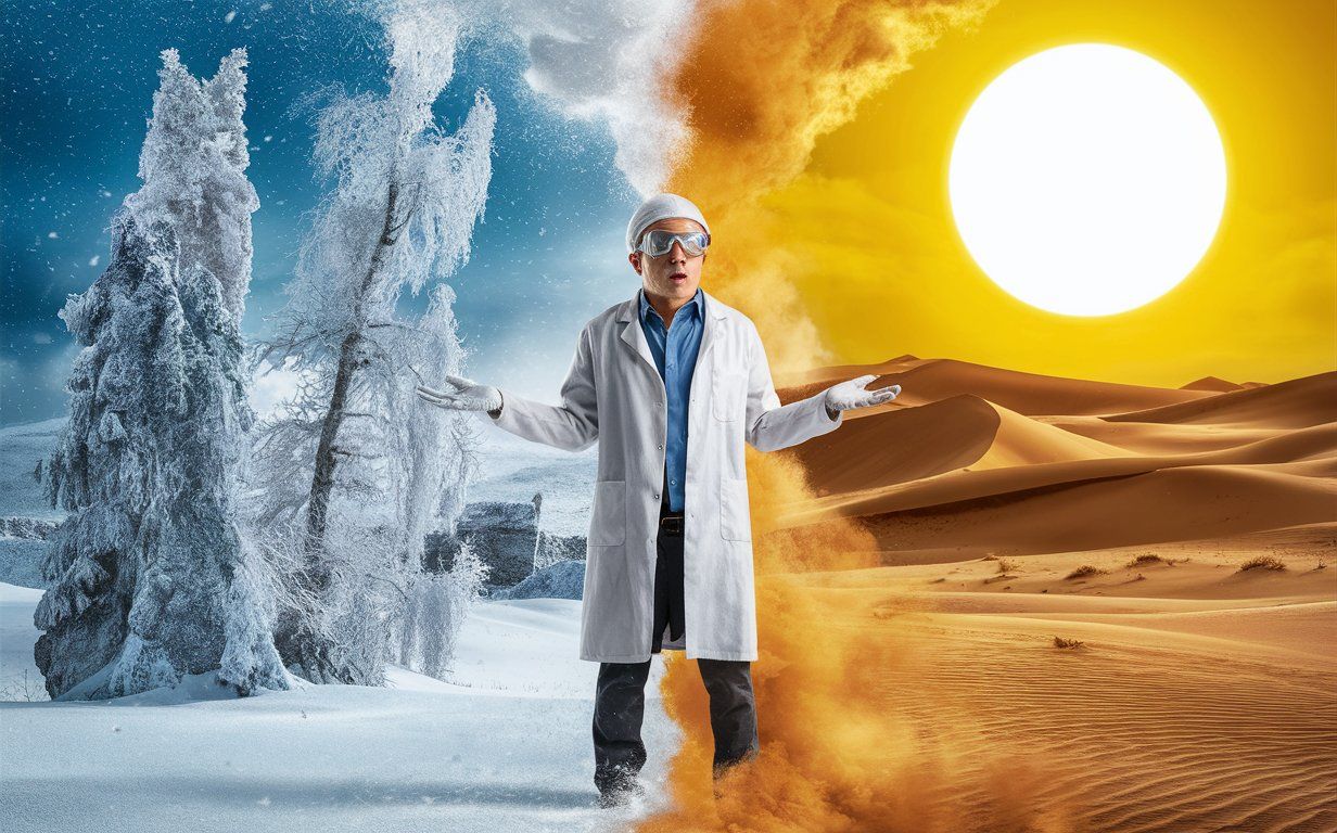 Predicting climate over decades without forecasting weather in a few days: logical?