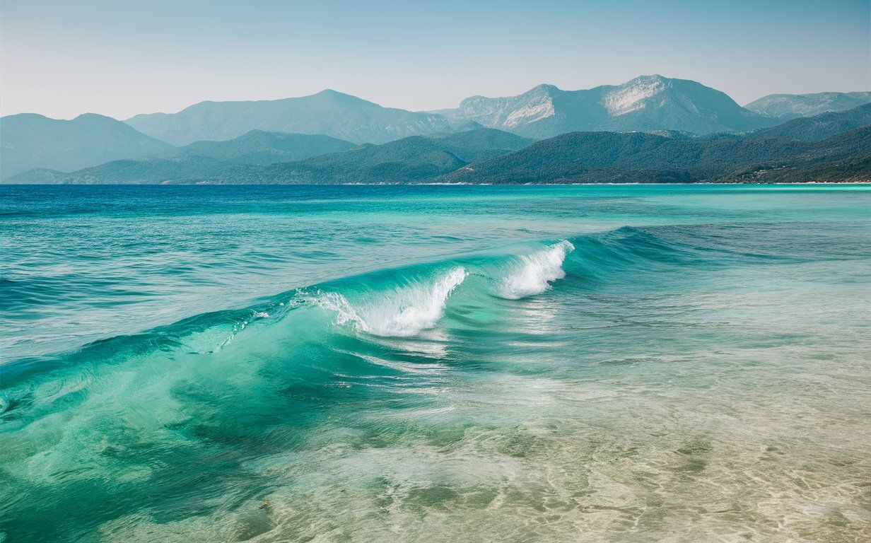 🌊 Um mesmo mar, várias cores, por quê?