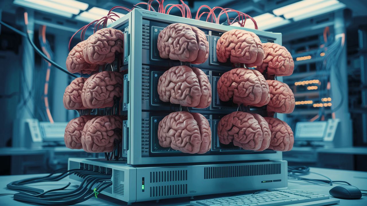 Este computador composto por 16 mini-cérebros humanos mostra uma eficiência impressionante