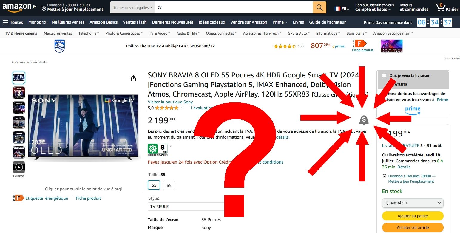 Major Amazon Prime Day promotions: how to get real-time alerts for the best deals?